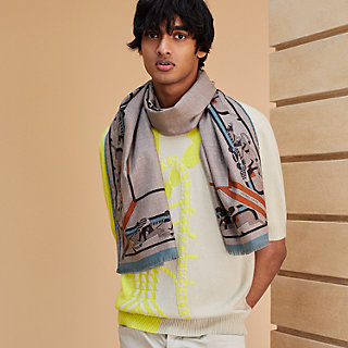 Steeple Chase rectangle - Brown | Hermès USA